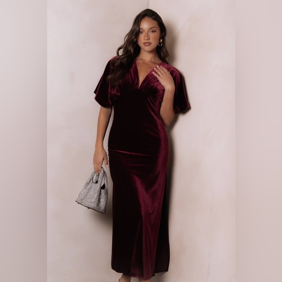 Velvet Maxi Dress - Picture 7 of 7